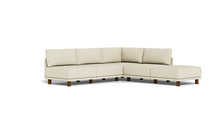 Load image into Gallery viewer, Luna - Sectional - Sunset Beige - High Arms - High Legs