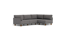Load image into Gallery viewer, Luna - Sectional - Storm Grey - High Arms - Low Legs