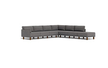 Load image into Gallery viewer, Luna - Sectional - Storm Grey - Low Arms - Tall Legs