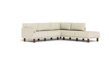 Load image into Gallery viewer, Luna - Sectional - Sunset Beige - Low Arms - Tall Legs
