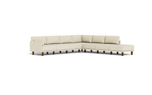 Load image into Gallery viewer, Luna - Sectional - Sunset Beige - Low Arms - Tall Legs