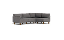 Load image into Gallery viewer, Luna - Sectional - Storm Grey - Low Arms - Tall Legs