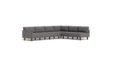Load image into Gallery viewer, Luna - Sectional - Storm Grey - Low Arms - Tall Legs