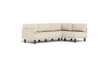 Load image into Gallery viewer, Luna - Sectional - Sunset Beige - Low Arms - Tall Legs