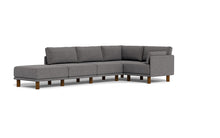 Load image into Gallery viewer, Luna - Sectional - Storm Grey - Low Arms - Tall Legs