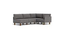 Load image into Gallery viewer, Luna - Sectional - Storm Grey - Low Arms - Tall Legs