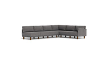 Load image into Gallery viewer, Luna - Sectional - Storm Grey - Low Arms - Tall Legs