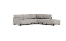 Load image into Gallery viewer, Luna - Sectional - Dream Grey - Low Arms - Low Legs
