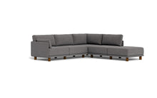 Load image into Gallery viewer, Luna - Sectional - Storm Grey - Low Arms - Low Legs