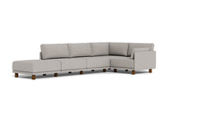 Load image into Gallery viewer, Luna - Sectional - Dream Grey - Low Arms - Low Legs