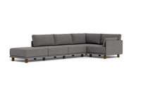 Load image into Gallery viewer, Luna - Sectional - Storm Grey - Low Arms - Low Legs