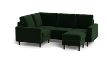 Load image into Gallery viewer, Altus - Sectional - Emerald - Square Arms