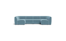 Load image into Gallery viewer, Cassini - Wedge Sectional - Aqua