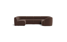 Load image into Gallery viewer, Cassini - Wedge Sectional - Chocolate