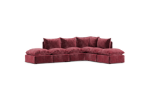 Load image into Gallery viewer, Gaia - Sectional - Bordeaux