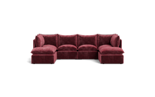Load image into Gallery viewer, Gaia - Sectional - Bordeaux