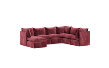 Load image into Gallery viewer, Gaia - Sectional - Bordeaux