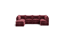 Load image into Gallery viewer, Gaia - Sectional - Bordeaux