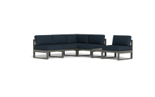 Load image into Gallery viewer, Mistral - Sectional - Graphite - Block - Cool Water