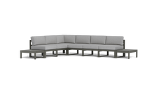 Load image into Gallery viewer, Mistral - Sectional - Graphite - Block - Silver Shade