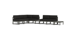 Load image into Gallery viewer, Mistral - Sectional - Graphite - Block - Patio