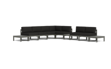 Load image into Gallery viewer, Mistral - Sectional - Graphite - Block - Patio