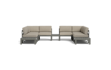 Load image into Gallery viewer, Mistral - Sectional - Graphite - Block - Sandcastle