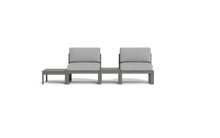 Load image into Gallery viewer, Mistral - Sofa - Graphite - Block - Silver Shade