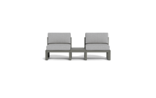 Load image into Gallery viewer, Mistral - Sofa - Graphite - Block - Silver Shade