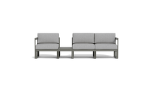 Load image into Gallery viewer, Mistral - Sofa - Graphite - Block - Silver Shade