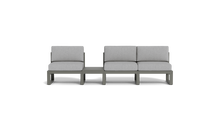 Load image into Gallery viewer, Mistral - Sofa - Graphite - Block - Silver Shade
