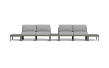 Load image into Gallery viewer, Mistral - Sofa - Graphite - Block - Silver Shade