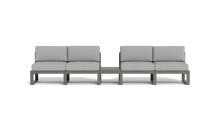 Load image into Gallery viewer, Mistral - Sofa - Graphite - Block - Silver Shade