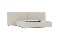 Load image into Gallery viewer, Ara Bed - King - Upholstered - Silken Sand - Non-storage