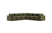 Load image into Gallery viewer, Ciello XL - Sectional - Sage - Regular Backrest