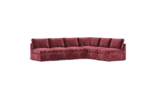 Load image into Gallery viewer, Ciello - Sectional - Bordeaux - High Angled