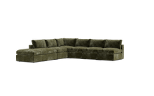 Load image into Gallery viewer, Ciello XL - Sectional - Sage - Regular Backrest