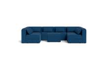 Load image into Gallery viewer, Atmosphere Sleeper Sofa & Sectional - Rounded Backrest - Cerulean