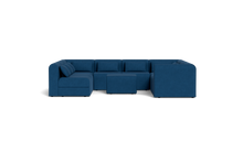 Load image into Gallery viewer, Atmosphere Sleeper Sofa & Sectional - Rounded Backrest - Cerulean