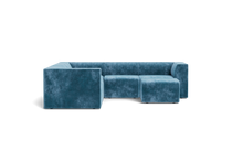 Load image into Gallery viewer, Atmosphere Sleeper Sofa & Sectional - Regular Backrest - Harbour Blue