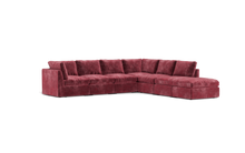 Load image into Gallery viewer, Ciello - Sectional - Bordeaux - High Angled