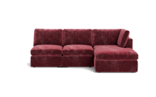 Load image into Gallery viewer, Ciello - Sofa - Bordeaux - High Angled