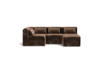 Load image into Gallery viewer, Atmosphere Sleeper Sofa & Sectional - Rounded Backrest - Espresso