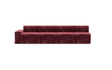 Load image into Gallery viewer, Atmosphere Sleeper Sofa & Sectional - Regular Backrest - Bordeaux