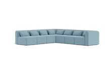 Charger l'image dans la galerie, Atmosphere - Sectional - Rounded Backrest - Aqua