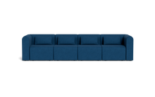 Load image into Gallery viewer, Atmosphere Sleeper Sofa & Sectional - Rounded Backrest - Cerulean