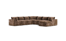 Load image into Gallery viewer, Ciello XL - Sectional - Espresso - Regular Backrest