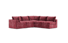 Load image into Gallery viewer, Ciello XL - Sectional - Bordeaux - Regular Backrest