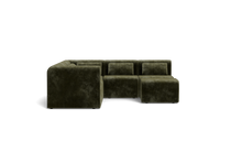 Load image into Gallery viewer, Atmosphere Sleeper Sofa & Sectional - Rounded Backrest - Sage