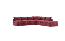 Load image into Gallery viewer, Ciello - Sectional - Bordeaux - Regular Backrest